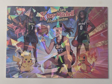 2026 ANIME INDIANA FEVER CAITLIN KELSEY ALIYAH POKEMON PIKACHU CHARMANDER