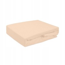 Frottee Spannbettlaken mit Gummizug 160x200 cm Pink Baumwolle