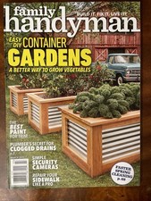 Family Handyman Magazine March 2019 Easy DIY Container Gardens 