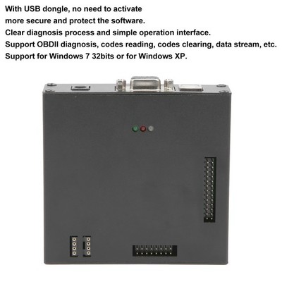 V5.84 ECU Programmer Programming Tool With USB Dongle For Win 7 32bits/for W SET