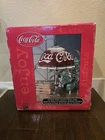 Coca Cola Vintage 15" Tall Acrylic Stained Glass Tiffany-Style Accent Lamp NIB