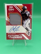 2021 Panini Elite Extra Edition - Future Threads Signatures Heliot Ramos #FTS-HR