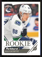2018-19 Parkhurst #379 Adam Gaudette RC