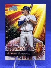 2025 Bowman Chrome - Meteoric Rise Roman Anthony #MR-25 Mojo Refractor (RC)