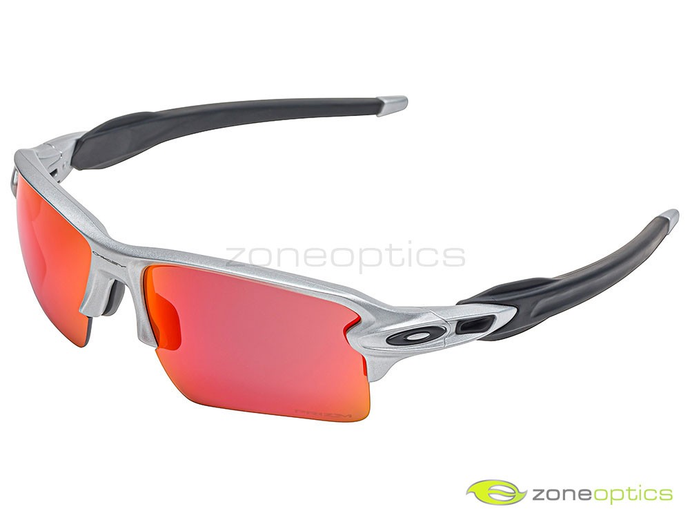 Oakley Flak 2.0 XL Sunglasses OO9188-8359 Silver/Prizm Field | eBay