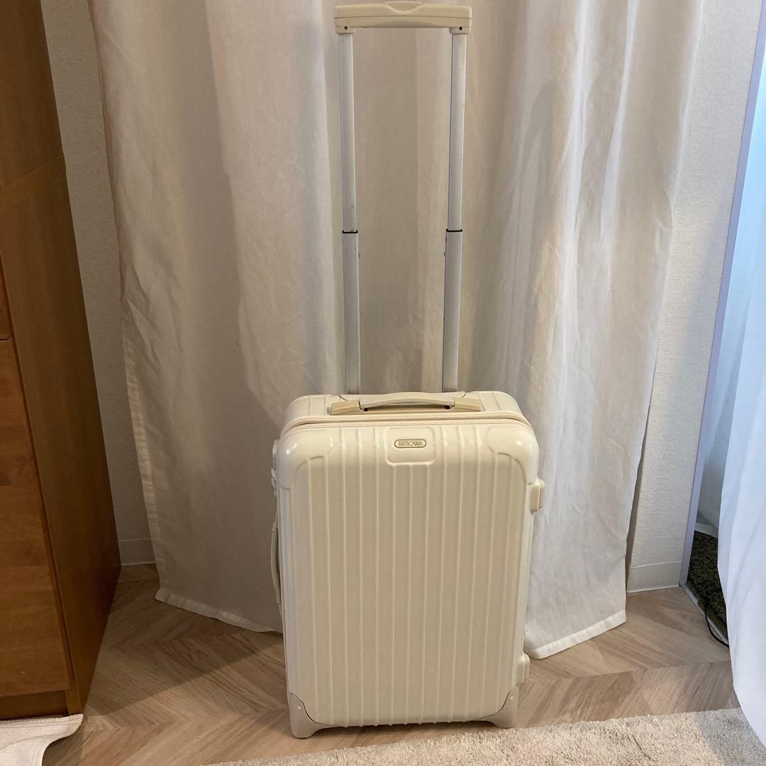 Rimowa United Arrows 35L White 2-wheels Carry Case Suitcase | eBay