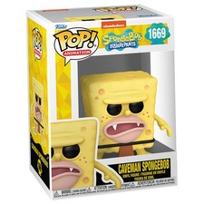 Figura Pop Bob Esponja Caveman Spongebob