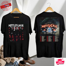 Motley Crue Carnival of Sins Tour 2026 Concert T-Shirt Size S-5XL