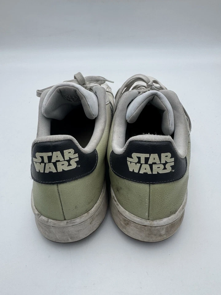 Adidas Star Wars x Grand Court Baby Yoda Mens Shoes - Size 13 Need Cleaned - Image 4 of 4