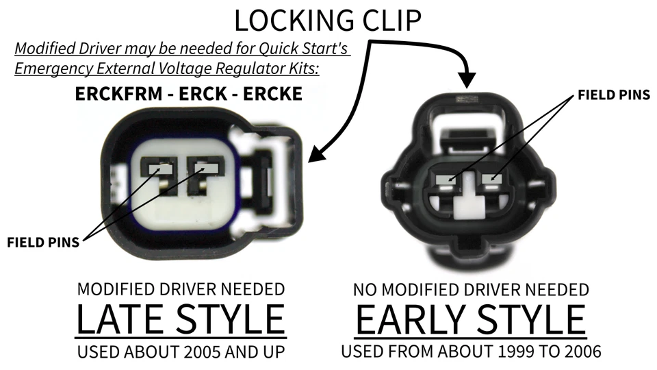 DODGE,CHRYSLER, JEEP EXTERNAL REGULATOR KIT, NO FRM FINNED VOLTAGE REGULATOR - Image 3 of 4