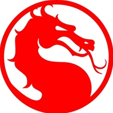 Dragon Decal in your choice for color 4.00 x 4.00