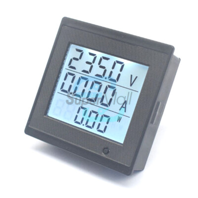 220V 20A AC Energy Meter AC80-300V Digital Voltage Current Power Measuring Meter