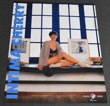 1996 Print Ad Lingerie Beauty Fashion Art Long Legs Vives Vidal Intima Cherry