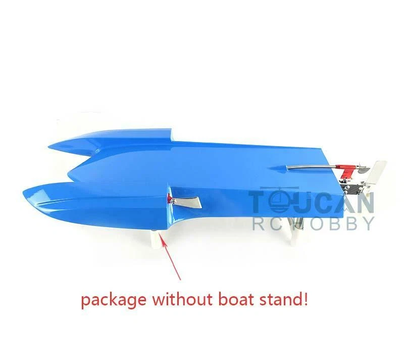 E22 Blue PNP Fiber Glass Electric Racing RC Boat W/ Motor Servo ESC - Image 3 of 4