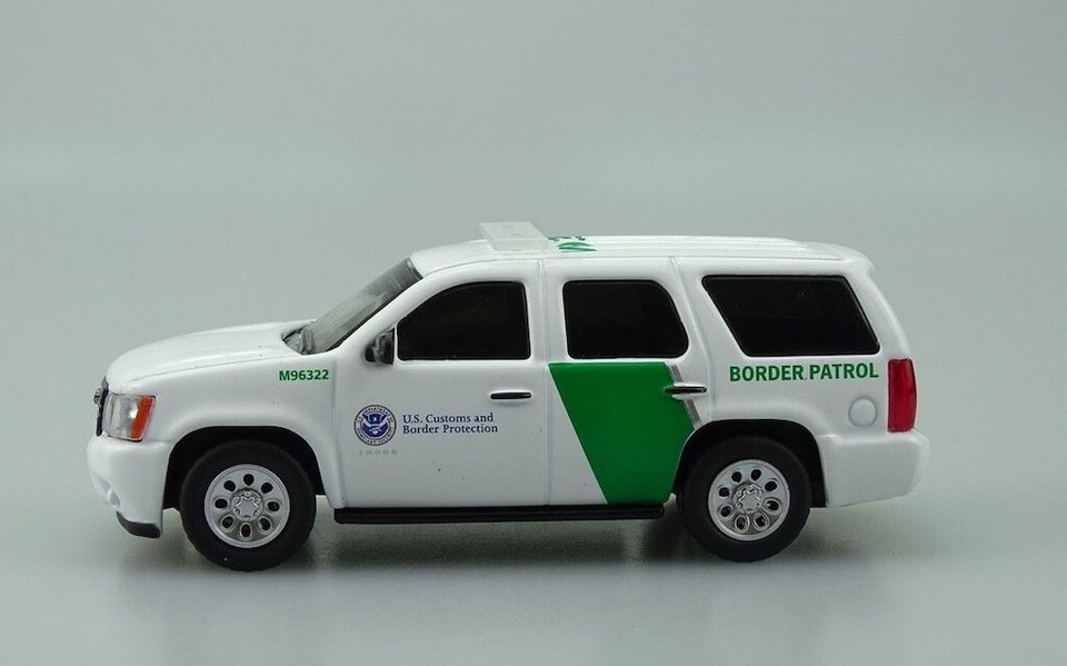 Modèle Réduit 1:64 Chevrolet Tahoe Border Patrol - Métal, 596Model, édition 2023