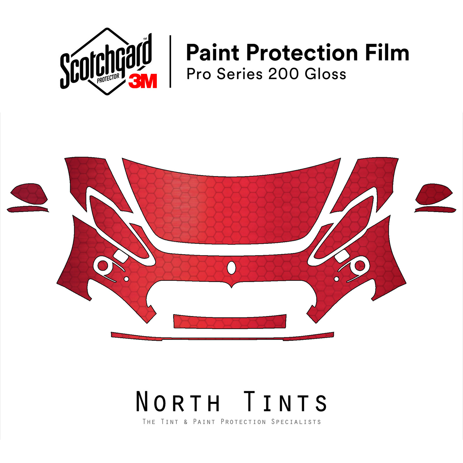 Maserati Gran Turismo 2009-2012 3M PRO PreCut Paint Protection Clear Bra PPF Kit