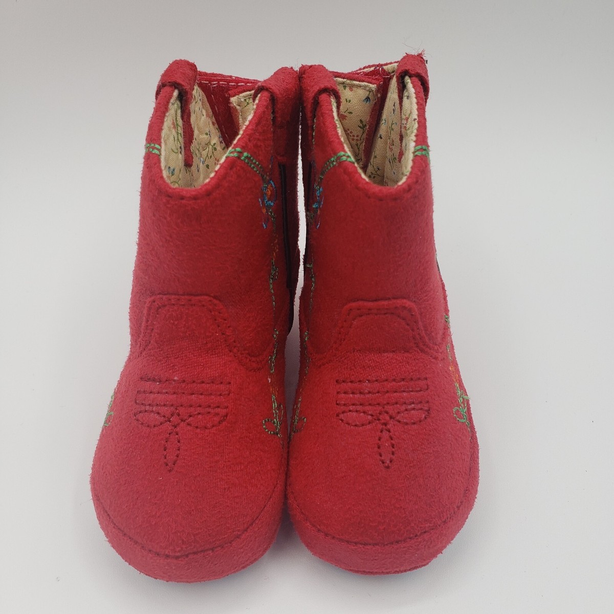 Dingo Size Infant Red Crib Shoe Cowboy Cowgirl Boots Western