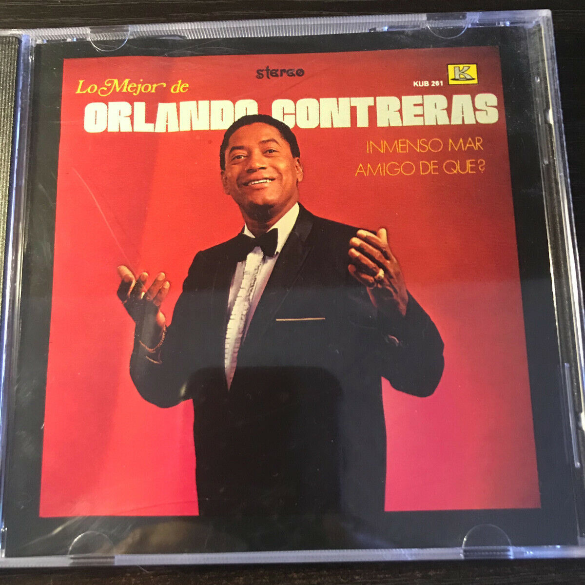 Orlando Contrera CD, Lo Mejor de Orlando Contreras, Boleros Tradicionales