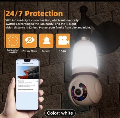 Wi-Fi Intelligent Home Safety Camera, Camera with Artificial Intelligence 