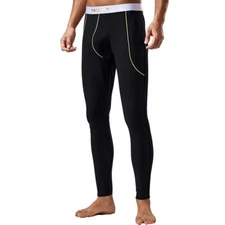 Mens Warm Bottoms Long Johns Thermal Underwear - Base Layer with Hammock Support