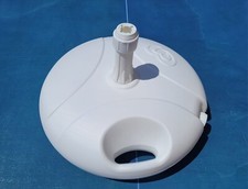 Sonnenschirm Ständer NEUwertig weiß Herz zum Befüllen Langnese 