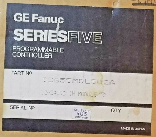 New GE Fanuc IC622MDL502A 12-24 VDC INPUT MODULE NEG LOGIC 32 CIRCUITS SERIES 5 - Bild 8 von 8