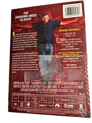 Dexter : Complete Sixth Season , As Seen On Showtime ( New Sealed