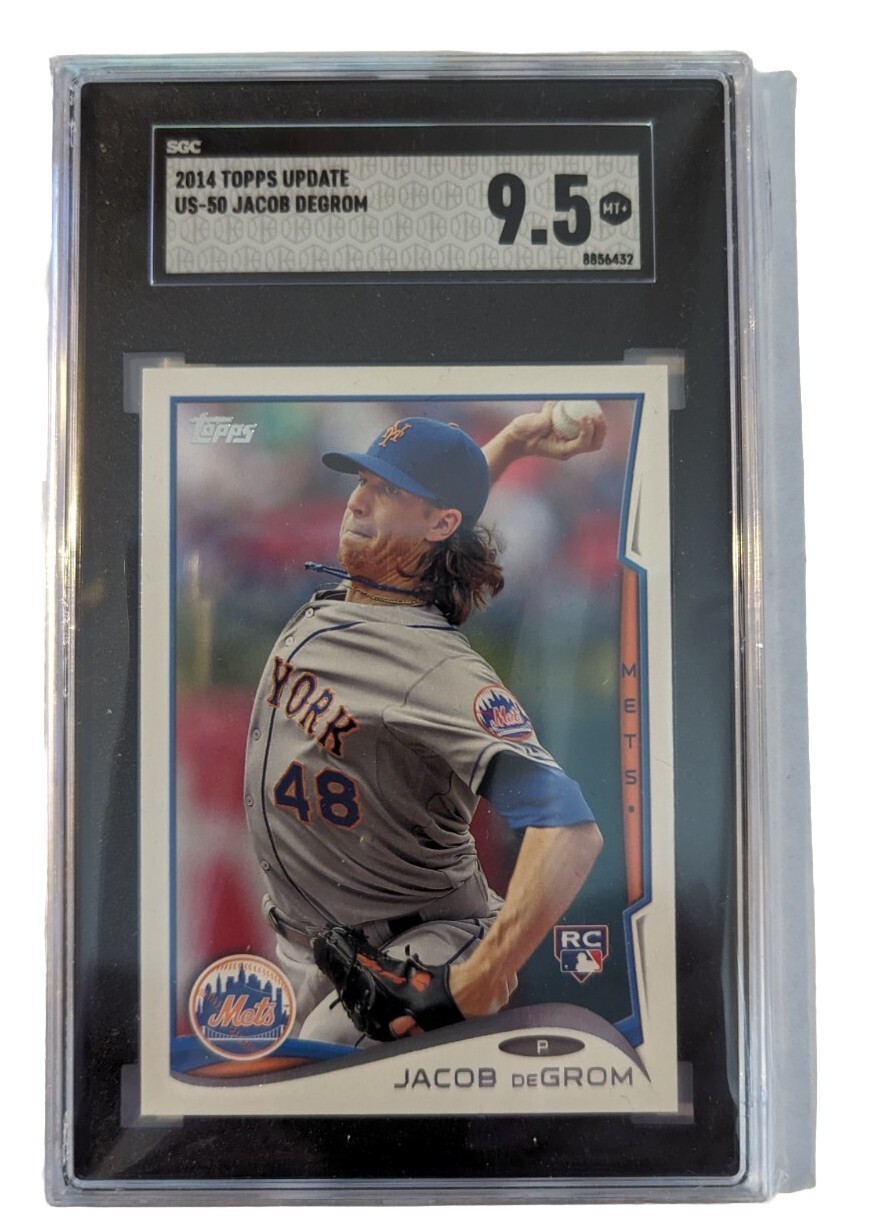 2014 Topps Update JACOB DEGROM #US50 Rookie RC SGC 9.5 New York Mets