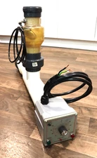 Process Technology Immersion Heater w/ Over-Temp Control & Flow-Through Set-Up