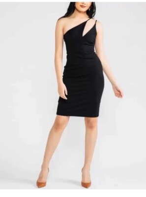 Chloe Kristyn Nicole Cutout Dress  Black Size Large MSRP $348 NWOT