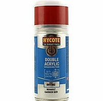 2 x Hycote Renault Carmen Red Gloss Spray Paint Enviro Can All-Purpose XDRN501