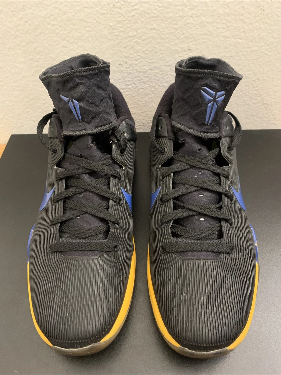 Nike Kobe Bryant 7 VII ID Black Blue Yellow 531477 992 Men s Shoes Size 11.5