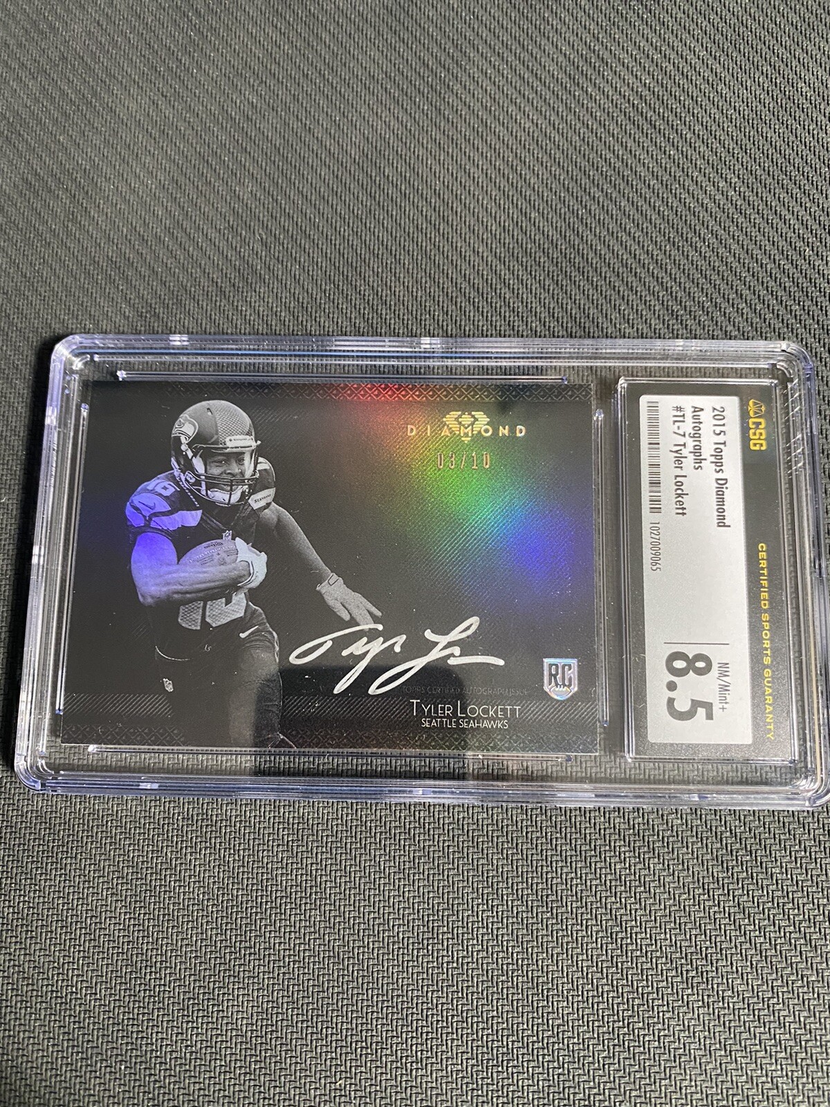 Tyler Lockett Topps Diamond Autograph #TL2 Base