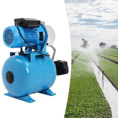 #ad 1Hp Shallow Well Pump w Pressure Tank Irrigation Water Pump Water Pump Booster $141.12