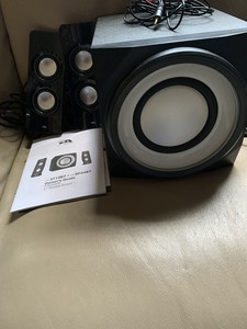 cyber acoustics bluetooth speakers with led lights