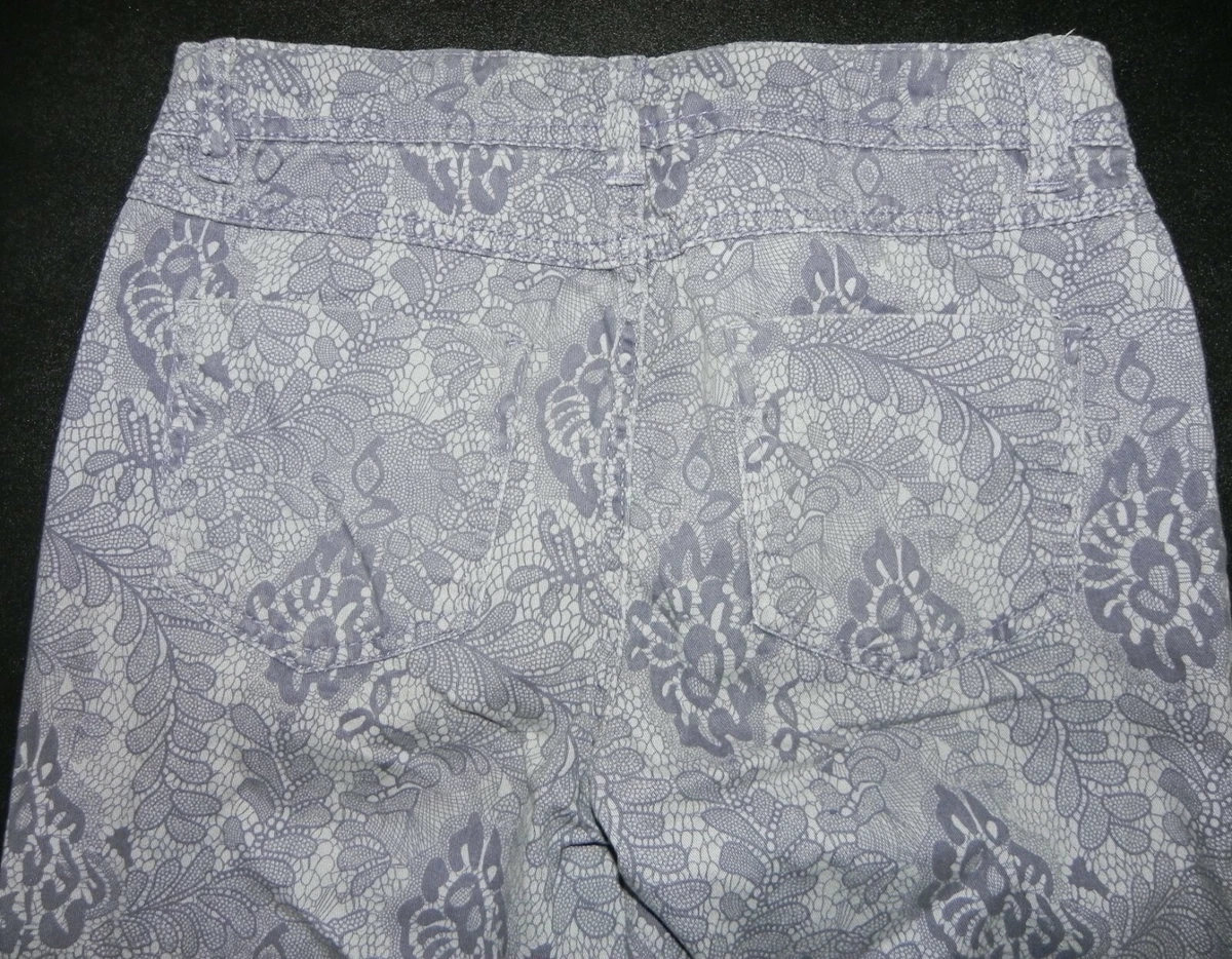 Arizona Jeans - Pantalón Floral Niña Niño Talla 14 Regular Cintura Ajustable