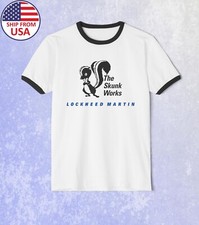 Lockheed Martin Skunk Works Unisex Ringer Size XS-3XL