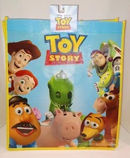 Toy Story Disney Pixar character Reusable Tote Bag eco shopping toys NEW