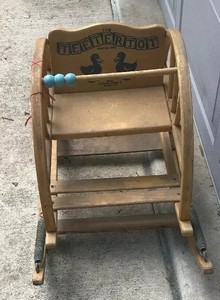 the teetertot baby rocker