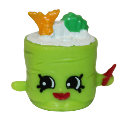 Shopkins Suzie Sushi International Food Team #3-085 Season Classic Finish