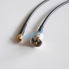 UHF PL259 male PL-259 to SMA male plug crimp RG58 cable jumper pigtail 8 inch