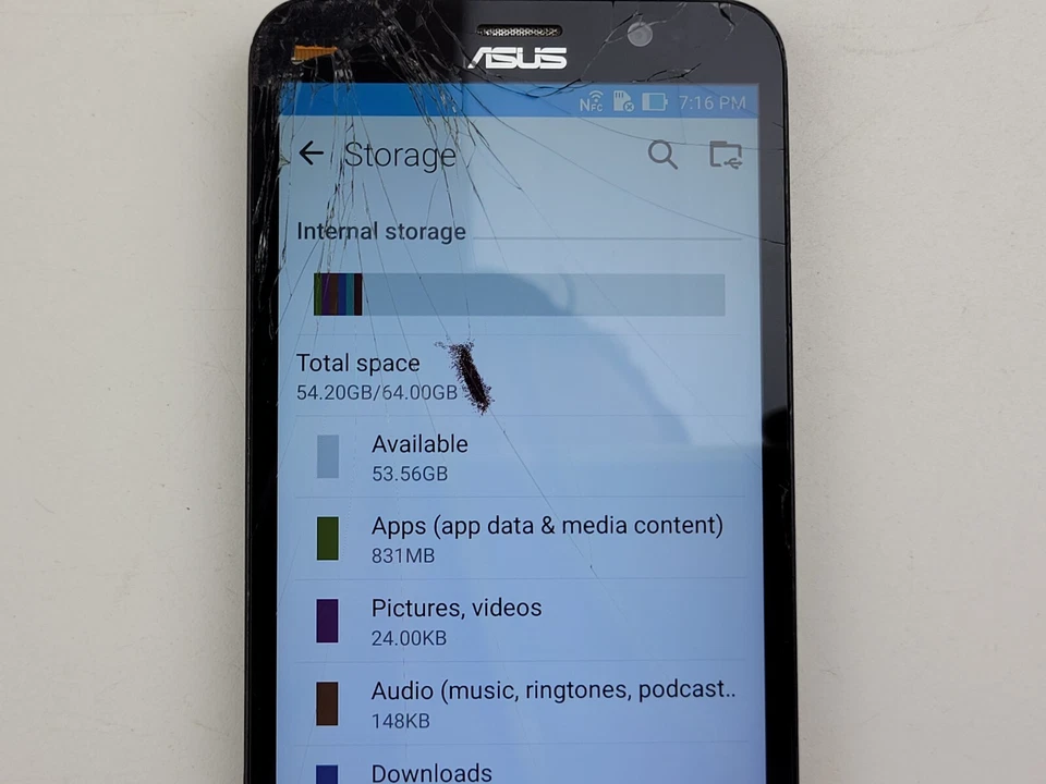 Asus Zenfone 2 ZE551ML (Z00AD) 64GB (GSM Unlocked) Dual SIM - *READ* - J6061 - Image 4 of 4