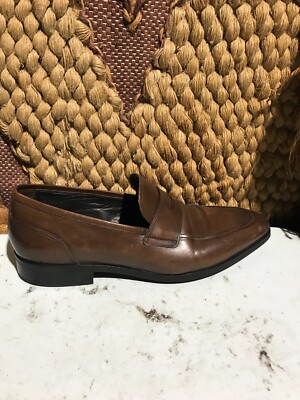 To Boot New York Brown Mens Leather Penny Loafers US Size 10  display picture 3