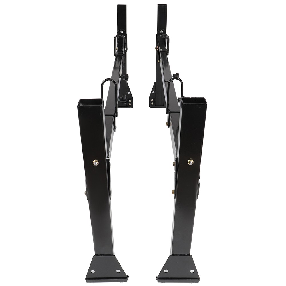 ?Universal Black van 2 Bar Ladder Roof Rack Ford Econoline crossbars Steel thumbnail 15