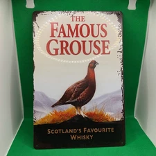 The Famous Grouse-Scotlands Finest- Metal Bar sign