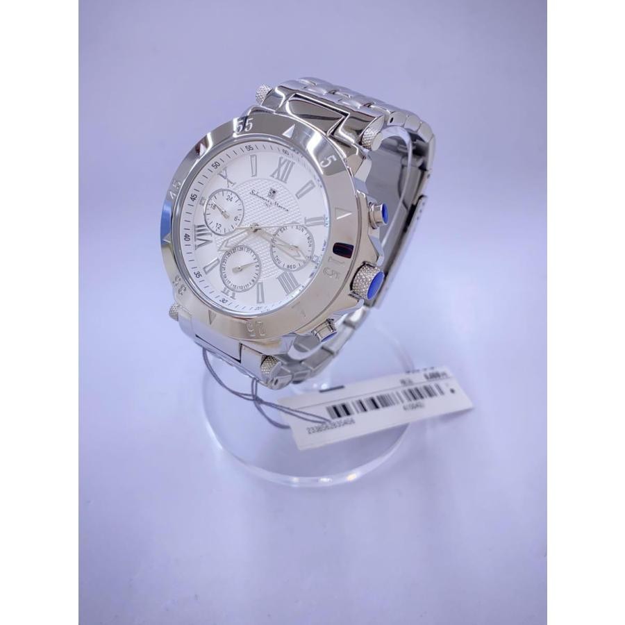 【Salvatore Marra】腕時計 SM14118-SSWH New]Salvatore Mara SALVATORE MARRA quartz men watch SM14118