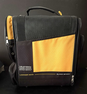 OGIO Super Sport The Original SS Small Locker Bag Black/Yellow Zip Shoe Comp