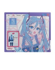 Wallhack SP-005 Miku OS Glass Mousepad IN HAND