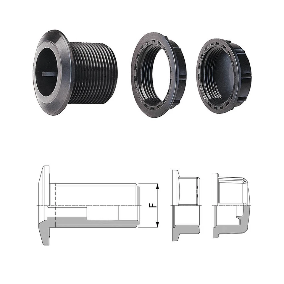 ARAG TAPPO SCARICO 1" COMPLETO 220049