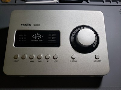 Universal Audio Apollo Solo Heritage Edition Audio Interface UNTESTED Read Desc